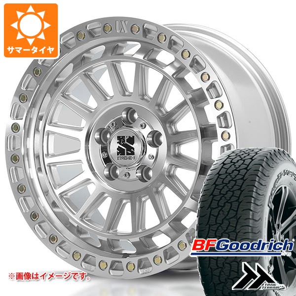 トヨタ RAV4 50系用 サマータイヤ BFグッドリッチ トレールテレーンT/A 225/65R17 102T アウトラインホワイトレター MLJ エクストリームJ XJ08 7.5-17 タイヤホイール4本セット