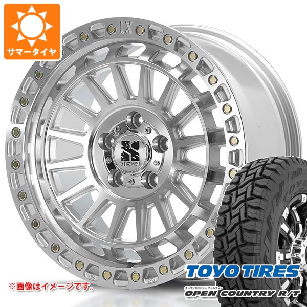 ミツビシ デリカD5用 2026年製 サマータイヤ トーヨー オープンカントリー R/T 235/70R16 106Q ホワイトレター MLJ エクストリームJ XJ08 7.0-16 タイヤホイール4本セット 102,650円