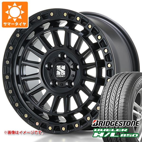 サマータイヤ 225/65R17 102H ブリヂストン デューラー H/L850 MLJ エクストリームJ XJ08 7.5-17 タイヤホイール4本セット