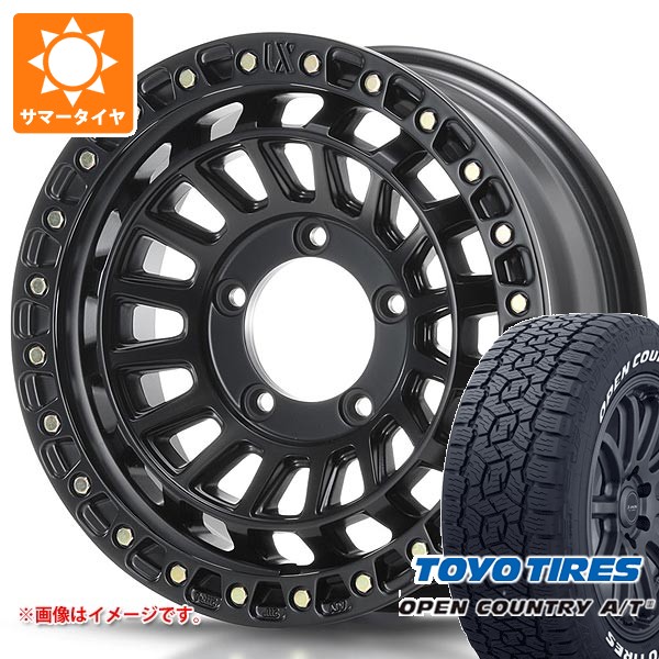 スズキ ジムニーシエラ JB74W用 2026年製 サマータイヤ トーヨー オープンカントリー A/T3 215/70R16 100T ホワイトレター MLJ エクストリームJ XJ08 6.0-16 タイヤホイール4本セット 107,195円