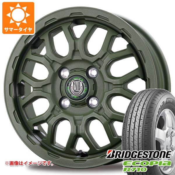 ハイゼットカーゴ S320系用 サマータイヤ ブリヂストン 604V RD-604 スチール 145R12 6PR (145/80R12 80/78N相当) H4モーター X1 4.0-12 ハイゼットカーゴ S320系用 サマータイヤ ブリヂストン 604V RD-604