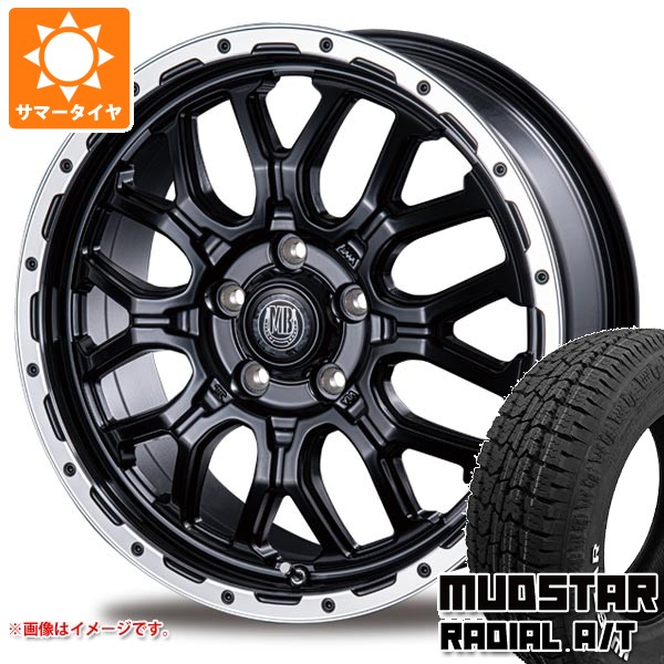 マッドスター ラジアル A/T 215/65R16C 109/107L & CIRCLAR C10X 16インチ 6.5J +38 6H 139.7P BK 4本セット トヨタ ハイエース 送料無料MUDSTAR マッドスター RADIAL A⁄T ラジアルA⁄T 215⁄65R16