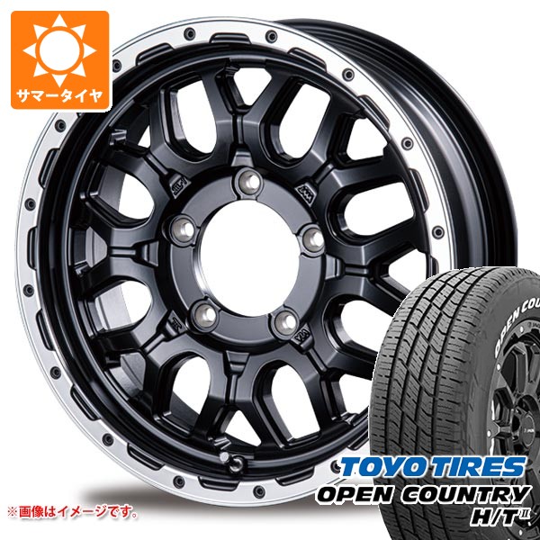 5本セット スズキ ジムニーシエラ JB74W用 2026年製 サマータイヤ トーヨー オープンカントリー H/T2 215/70R16 100H ホワイトレター インターミラノ マッドバーン XR-800M 5.5-16 タイヤホイール5本セット 100,063円
