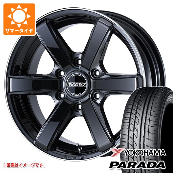 ハイエース 200系用 2026年製 サマータイヤ ヨコハマ パラダ PA03 215/60R17C 109/107S ホワイトレター エセックス EC 6.5-17 タイヤホイール4本セット