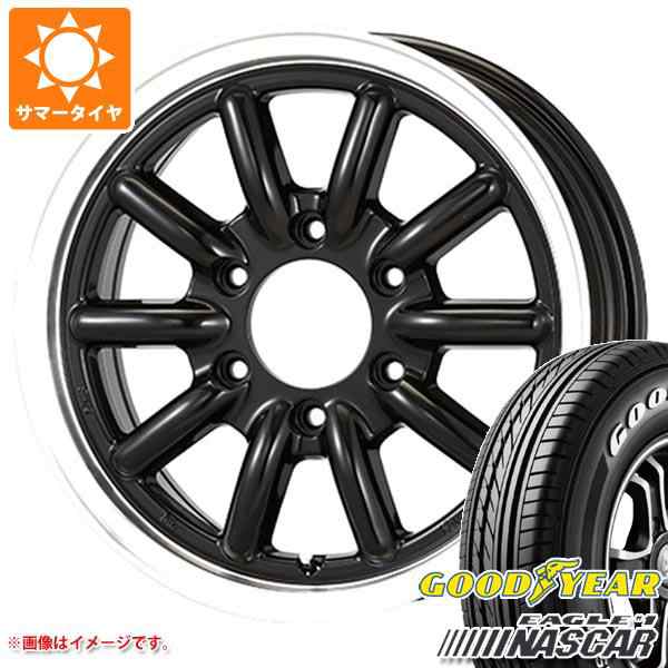 ハイエース 200系用 2024年製 サマータイヤ グッドイヤー イーグル ＃1 ナスカー 215/65R16C 109/107R ホワイトレター エセックス ENCB 6の通販は