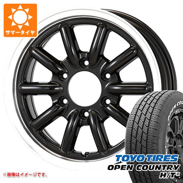 トヨタ ハイエース 200系用 2026年製 サマータイヤ トーヨー オープンカントリー H/T2 215/70R16 100H ホワイトレター エセックス ENCB 6.5-16 タイヤホイール4本セット