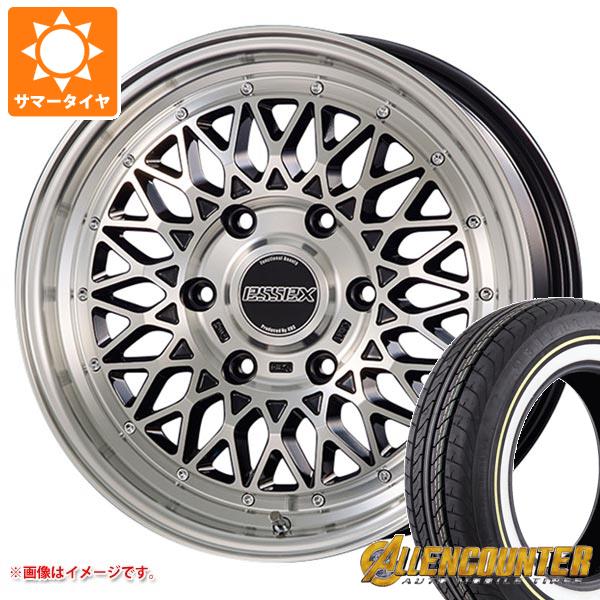 トヨタ ハイエース 200系用 サマータイヤ オーレンカウンター クラシックオーバル 215/65R16C 109/107T ホワイト/イエローリボン エセックス ENCM 6.5-16 タイヤホイール4本セット
