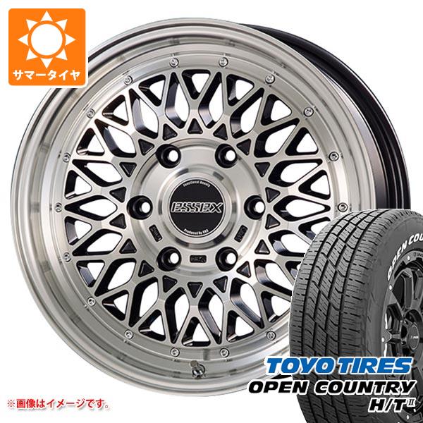トヨタ ハイエース 200系用 2026年製 サマータイヤ トーヨー オープンカントリー H/T2 215/70R16 100H ホワイトレター エセックス ENCM 6.5-16 タイヤホイール4本セット