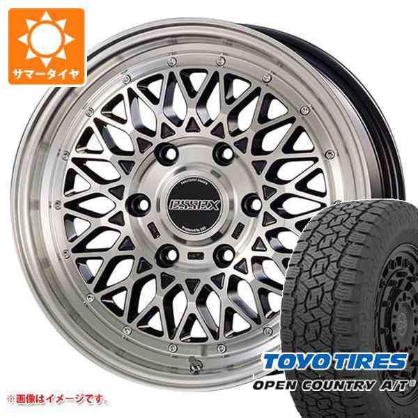 ハイエース 200系用 サマータイヤ トーヨー オープンカントリー A/T3 215/70R16 100T エセックス ENCM 6.5-16 タイヤホイール4本セットの通販は