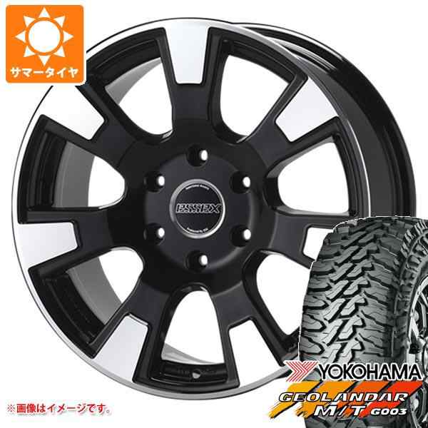 ハイエース 200系用 サマータイヤ ヨコハマ ジオランダー M/T G003 LT215/70R16 100/ 97Q エセックス ES 7.0-16 タイヤホイール4本セットの通販は