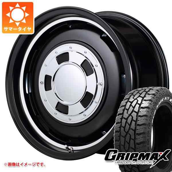 5本セット ジムニー用 サマータイヤ グリップマックス マッドレイジ R/T MAX LT185/85R16 105/103Q ホワイトレター ガルシア シスコ 5.5-16 タイヤホイール5本セットの通販は 102,813円