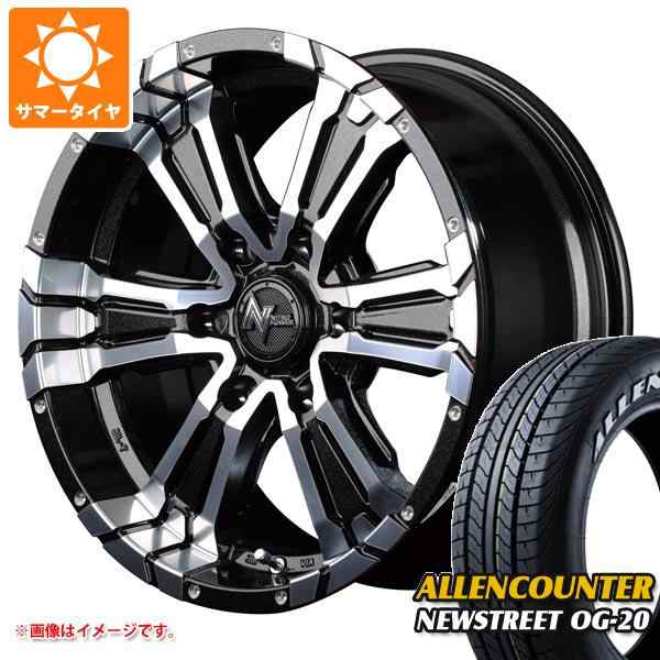 ハイエース 200系用 サマータイヤ オーレンカウンター ニューストリート OG-20 215/60R17C 109/107T WL ナイトロパワー クロスクロウ 6.5の通販は