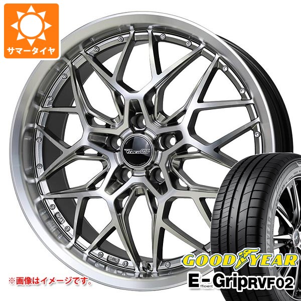 夏タイヤ ホイール4本セット 225/45R18 グッドイヤー イーグル エルエス エグゼ(限定) ビッグウエイ LEYSEEN プラバ9M 18インチ