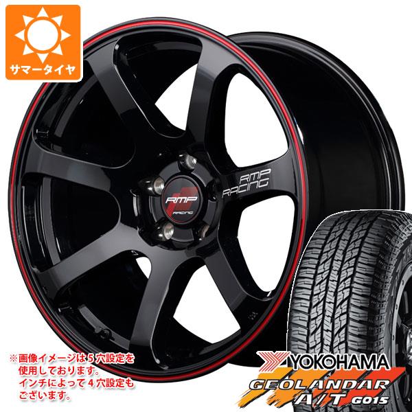サマータイヤ 165/60R15 77H ヨコハマ ジオランダー A/T G015 ブラックレター MID レーシング R07 5.0-15 タイヤホイール4本セット
