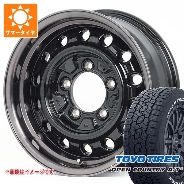 5本セット スズキ ジムニーシエラ JB74W用 2026年製 サマータイヤ トーヨー オープンカントリー A/T3 215/70R16 100T ホワイトレター アピオ ワイルドボア D 6.0-16 タイヤホイール5本セット