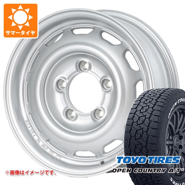 5本セット スズキ ジムニーノマド JC74W用 2026年製 サマータイヤ トーヨー オープンカントリー A/T3 195/80R15 107/105N LT ホワイトレター アピオ ワイルドボア ベンチュラ 6.0-15 タイヤホイール5本セット 148,750円