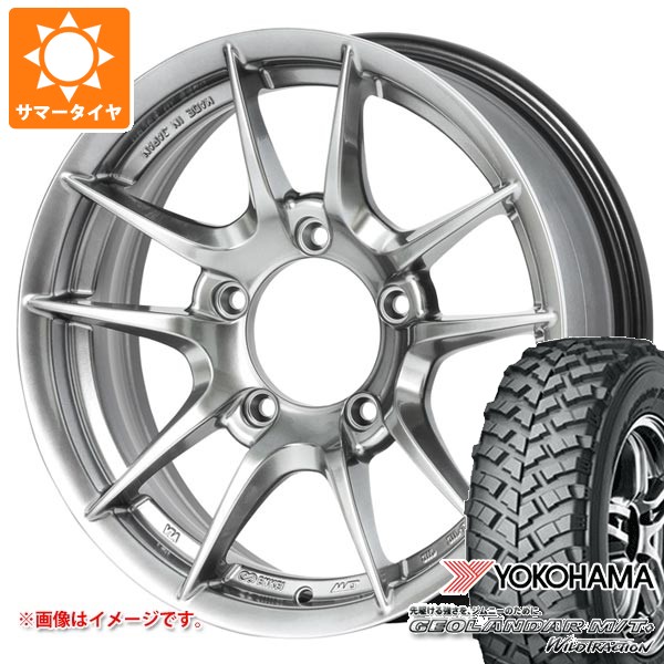 スズキ ジムニー用 サマータイヤ ヨコハマ ジオランダー M/T+ G001J 