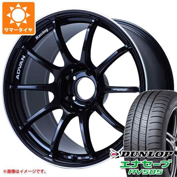 サマータイヤ 225/55R18 98V ダンロップ エナセーブ RV505 アドバンレーシング RS3 8.0-18 タイヤホイール4本セットの通販は