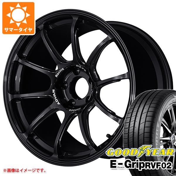 サマータイヤ 215/45R18 93W XL グッドイヤー エフィシエントグリップ RVF02 アドバンレーシング RZ-F2 7.5-18 タイヤホイール4本セット