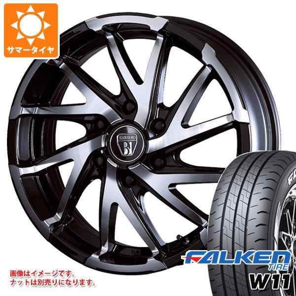 ハイエース 200系用 2024年製 サマータイヤ ファルケン W11 215/65R16C 109/107N ホワイトレター クリムソン バルベロ ダイナミックツイの通販は