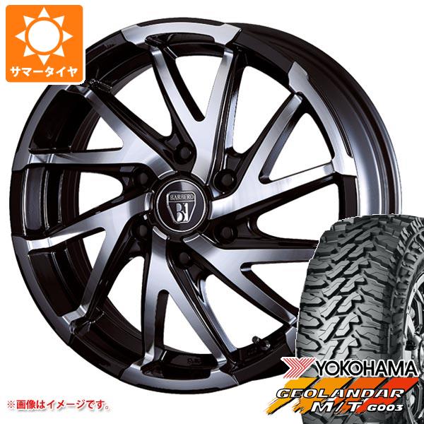ハイエース 200系用 2026年製 サマータイヤ ヨコハマ ジオランダー M/T G003 LT215/70R16 100/ 97Q クリムソン バルベロ ダイナミックツイスト 6.5-16 タイヤホイール4本セット 97,900円
