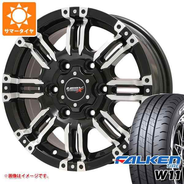 ハイエース 200系専用 サマータイヤ ファルケン W11 195/80R15 107 ...