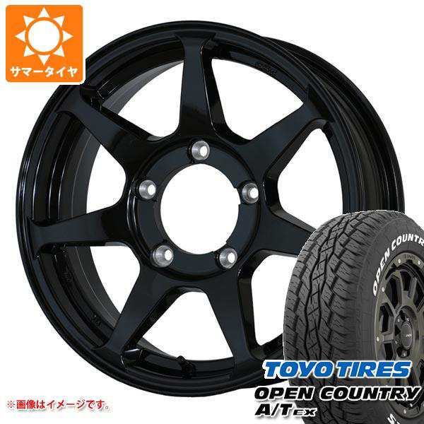 ライトブラウン/ブラック ドゥオール ジムニー JB64W用 サマータイヤ トーヨー オープンカントリー A/T EX 215/70R16 100H アウトサイドホワイトレター ドゥオール CST ゼロワンハイパー J6 5.5-16 215 70R16 100H トーヨー オープンカントリーA T EX MID シュナイダー SQ27 16インチ 6.5J 5H114.3 メタリックブラック タイヤホイール 4本セット