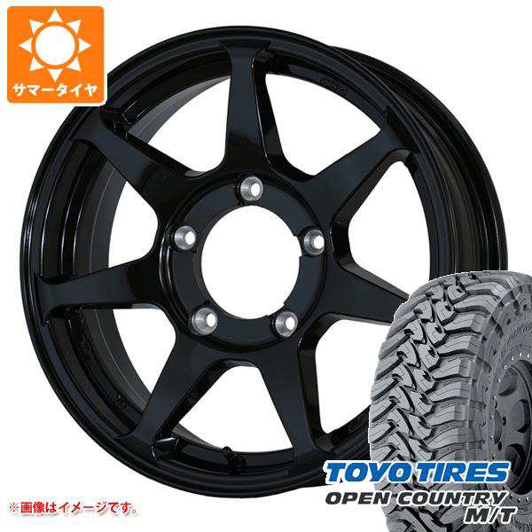 通常 1本タイプ ドゥオール ジムニー JB64W用 2023年製 サマータイヤ トーヨー オープンカントリー M/T LT225/75R16 103/100Q  ホワイトレター ドゥオール CST ゼロワンハイパー JL 5.5-16 通販