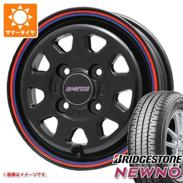 シルバーピーチ ブリヂストン 2023年製 サマータイヤ 165/65R14 79S ブリヂストン ニューノ DTスタイル 4.5-14 