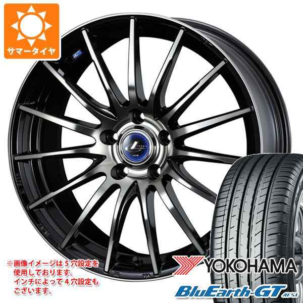 サマータイヤ 215/55R17 98W XL ヨコハマ ブルーアースGT AE51 レオニス ナヴィア 05 7.0-17 タイヤホイール4本セットの通販は