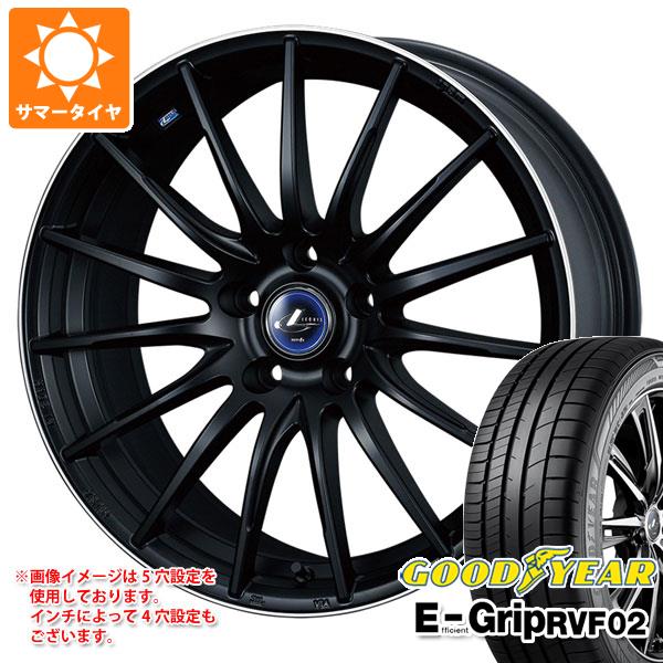 サマータイヤ 175/65R15 84H グッドイヤー エフィシエントグリップ RVF02 レオニス ナヴィア 05 5.5-15 タイヤホイール4本セット