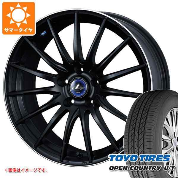 サマータイヤ 225/60R18 100H トーヨー オープンカントリー U/T レオニス ナヴィア 05 8.0-18 タイヤホイール4本セットの通販は 201,800円