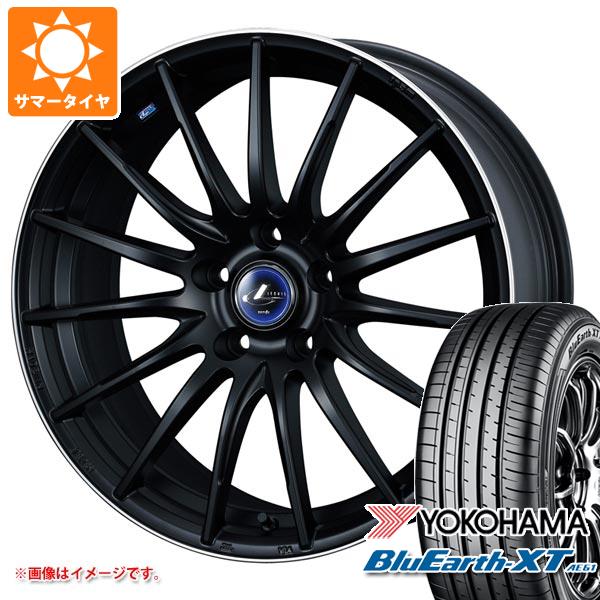 サマータイヤ 215/55R18 99V XL ヨコハマ ブルーアースXT AE61 レオニス ナヴィア 05 7.0-18 タイヤホイール4本セット 106,950円
