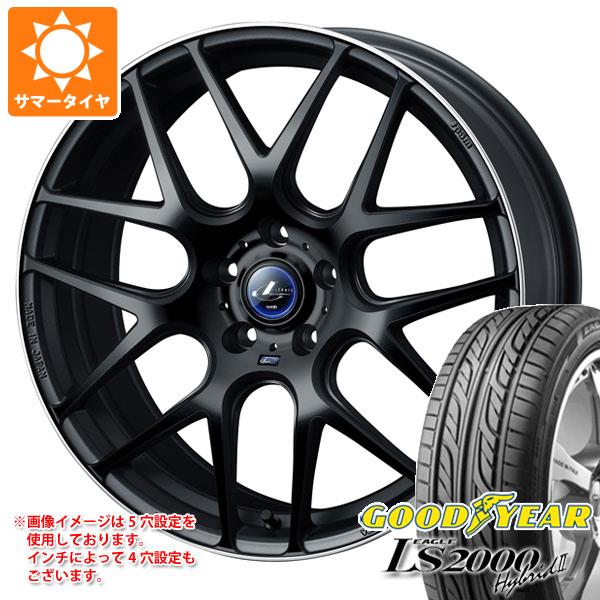 サマータイヤ 165/50R16 75V グッドイヤー イーグル LS2000 ハイブリッド2 レオニス ナヴィア 06 5.0-16 タイヤホイール4本セットの通販は