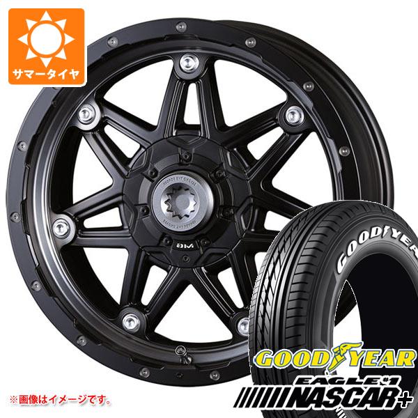 ハイエース 200系用 2026年製 サマータイヤ グッドイヤー イーグル ＃1 ナスカープラス 215/65R16C 109/107R ホワイトレター クリムソン MG ライカン 7.0-16 タイヤホイール4本セット