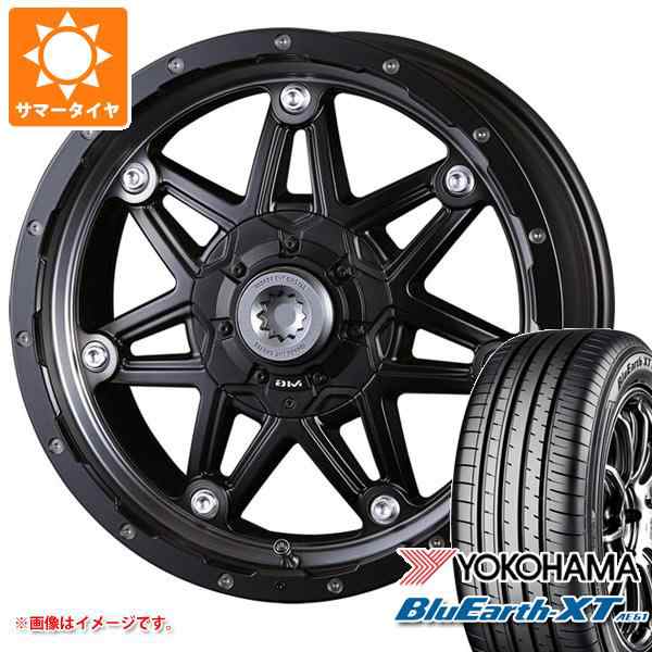 恵みの時 BluEarth アウトランダー GF/GG系用 2023年製 サマータイヤ ヨコハマ ブルーアースXT AE61 225/65R17  106V XL デルタフォース オーバル 7.0-17