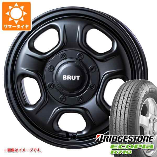 アトレーワゴン S300系用 サマータイヤ ブリヂストン エコピア R710 165/80R14 91/90N (165R14 6PR相当) ブルート  BR-33 4.5-14 タイヤホの通販はau PAY マーケット タイヤ1番 au PAY マーケット－通販サイト