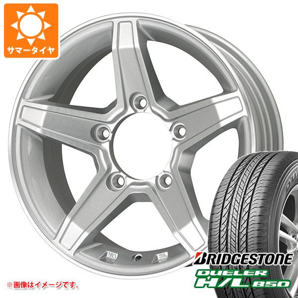 ジムニー用 サマータイヤ ブリヂストン デューラー H/L850 175/80R16 91S プレミックス エステラ 5.5-16 タイヤホイール4本セットの通販は