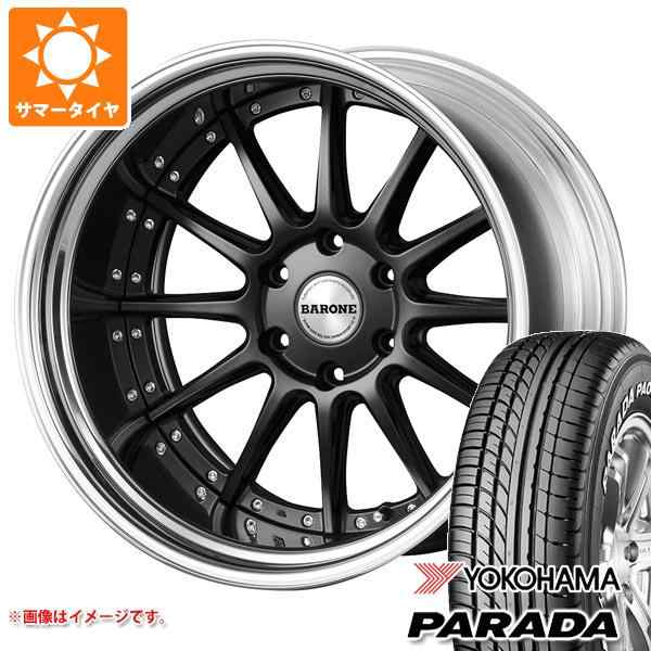 ハイエース 200系用 サマータイヤ ヨコハマ パラダ PA03 225/50R18C 107/105H ブラックレター ファブレス ヴァローネ  LV-12 7.0-18 タイの通販はau PAY マーケット タイヤ1番 au PAY マーケット－通販サイト