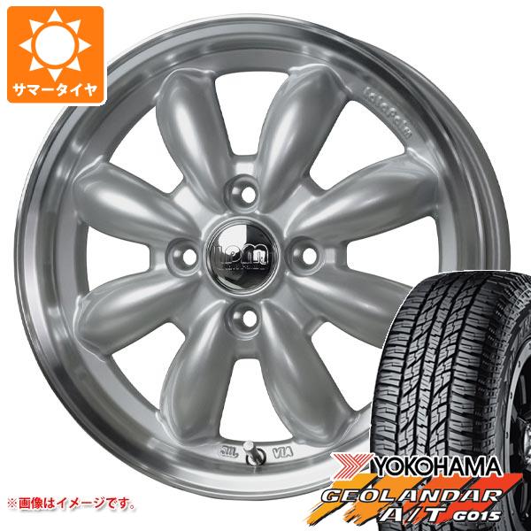 ハスラー用 サマータイヤ ヨコハマ ジオランダー A/T G015 165/60R15 77H ブラックレター ララパーム カップ2 4.5-15 タイヤホイール4本の通販は