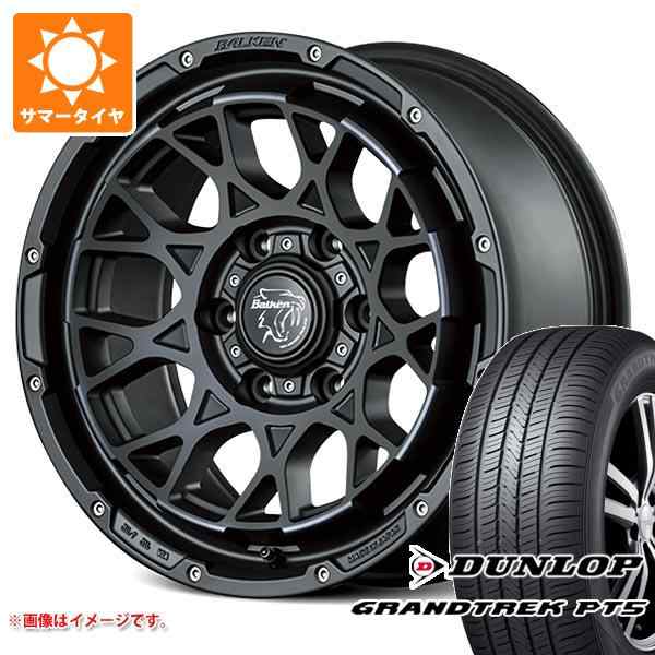 ハイラックスサーフ215系用 サマータイヤ ダンロップ グラントレック PT5 265/65R17 112H ヴァルケン ローツェ 8.0-17  タイヤホイール4本｜au PAY マーケット