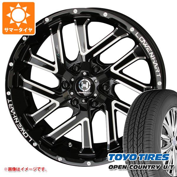 ランドクルーザー プラド 150系用 サマータイヤ トーヨー オープンカントリー U/T 265/65R17 112H レーベンハート GXL206 8.0-17 タイヤホイール4本セットの通販は