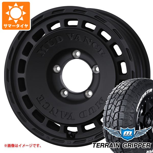 スズキ ジムニーノマド JC74W用 2026年製 サマータイヤ モンスタ テレーングリッパー 215/70R16 107/105Q LT ホワイトレター マッドヴァンス DX 6.0-16 タイヤホイール4本セット 90,475円