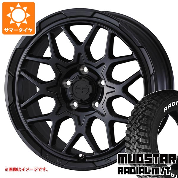 ニッサン T31エクストレイル用 サマータイヤ マッドスター ラジアル M/T 215/70R16 100T ホワイトレター スタットベルク2 7.0-16 タイヤホイール4本セット
