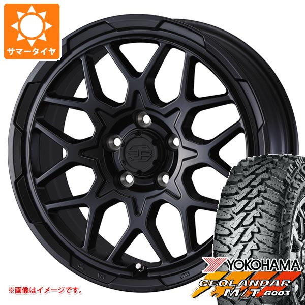 ミツビシ デリカD5用 2026年製 サマータイヤ ヨコハマ ジオランダー M/T G003 LT215/70R16 100/ 97Q スタットベルク2 7.0-16 タイヤホイール4本セット 148,800円