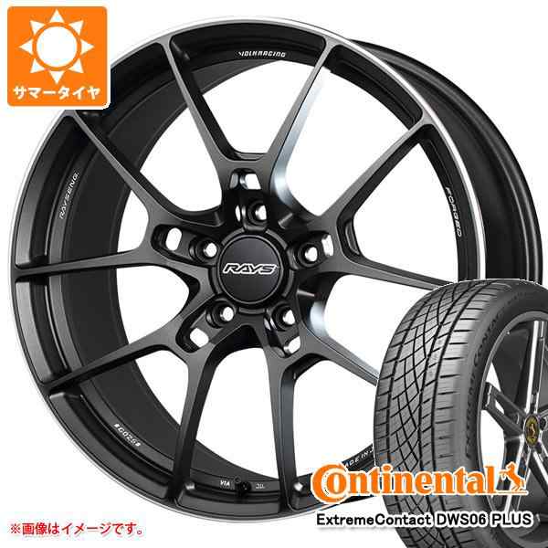 サマータイヤ 235/45R18 98Y XL コンチネンタル エクストリームコンタクト DWS06 プラス レイズ ボルクレーシング G025  8.0-18 タイヤホの通販はau PAY マーケット タイヤ1番 au PAY マーケット－通販サイト