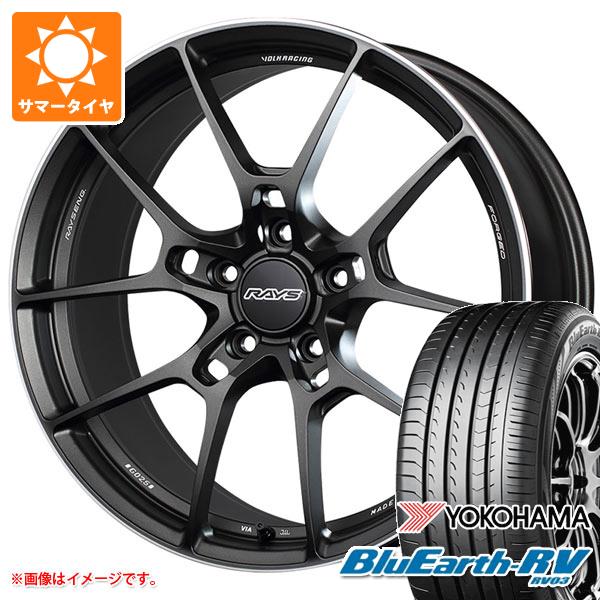 サマータイヤ 225/40R19 93W XL ヨコハマ ブルーアースRV RV03 レイズ ボルクレーシング G025 8.0-19 タイヤホイール4本セット