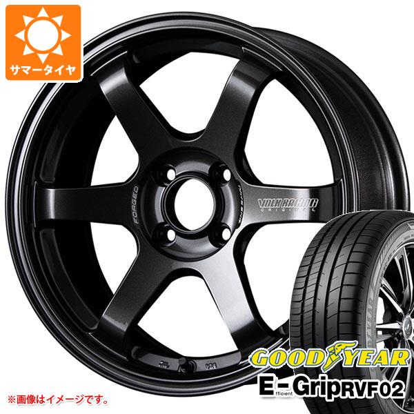 炎節タイア 165/55R15 75V グッドイヤー エフィシエントグリップ RVF02 レイズ ボルクレーシング TE37 ソニック 5.0-15 タイア銀輪4本仕かける