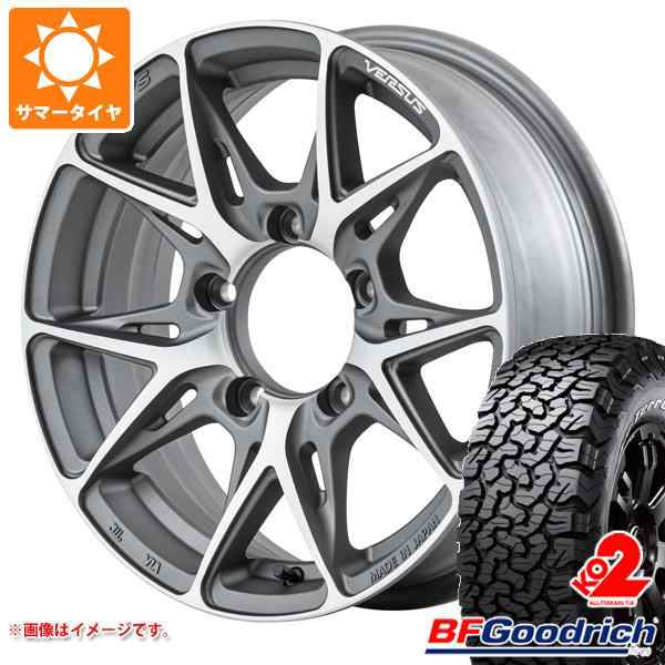 ジムニーシエラ JB74W用 2024年製 サマータイヤ BFグッドリッチ オールテレーンT/A KO2 LT225/70R16 102/99R ホワイトレター レイズ ベルの通販は