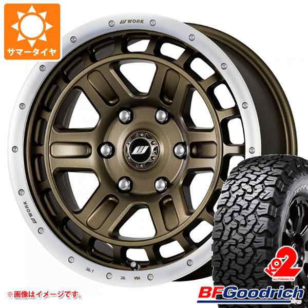 日本製安い サマータイヤ 285/70R17 121/118R BFグッドリッチ オールテレーン T/A KO2 ホワイトレター オフビート レクセル  バレーノ オフロードスタイル 8.0-17 タイヤ1番 通販 PayPayモール